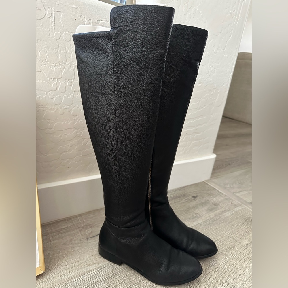 Michael Kors Black Over the Knee Boots